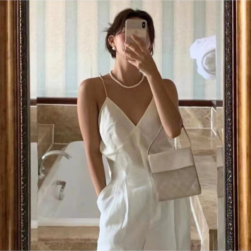 French Retro Chanel High-End Pearl Clavicle Chain Light Luxury Gentle Elegant Fashion Trend Design Necklace - Image 3